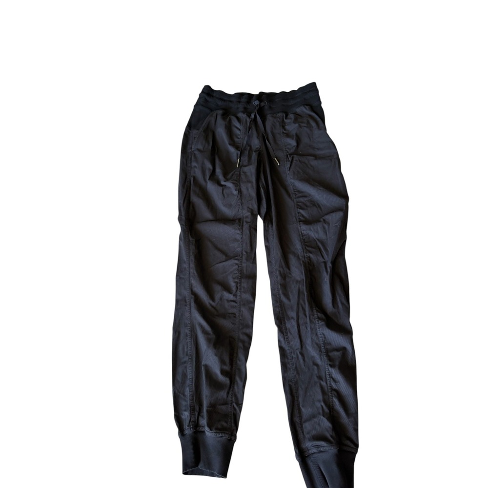 Lululemon Dance Studio 28" Mid-Rise Jogger Full Length‎ Black Size 6 LW5ENMS